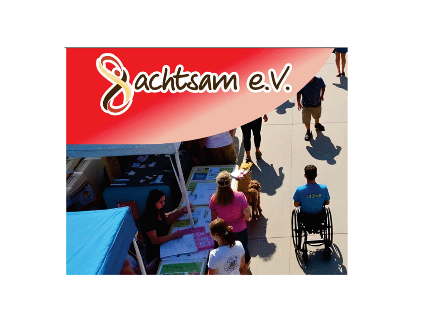 Syngap Elternhilfe beim Infomarkt in Mönchengladbach