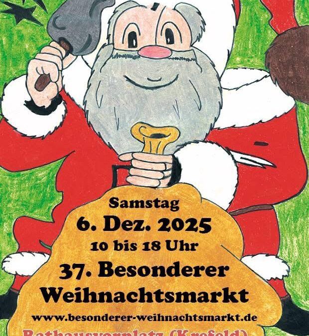 Syngap Elternhilfe in Krefeld beim Besonderen Weihnachtsmarkt