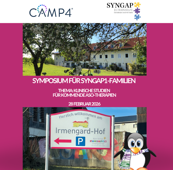 SYNGAP1 Familien Symposium Klinische Studien in Deutschland
